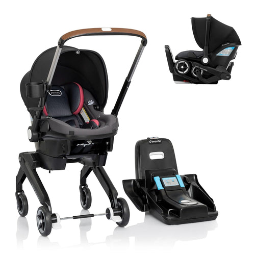 Shyft DualRide with Carryall Storage Infant Car Seat and Stroller Combo